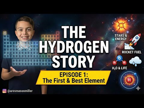 Video thumbnail for Hydrogen Explained | The Element That Started Everything (Periodic Table Series #1)