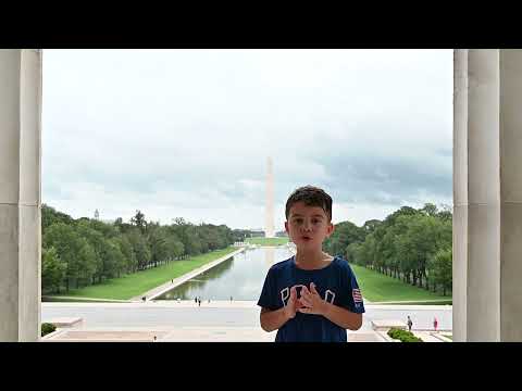 Video thumbnail for Ares Mason Miller, 4 Year Old Genius, Recites U.S. Presidents, Washington Monument, Washington D.C.